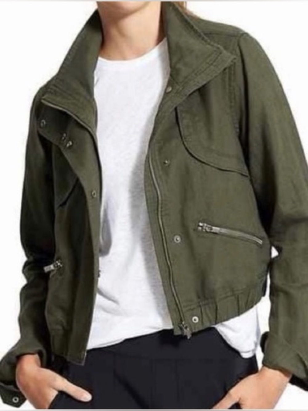 NWT Athleta Sahara Jacket •Forest Green🌲💚